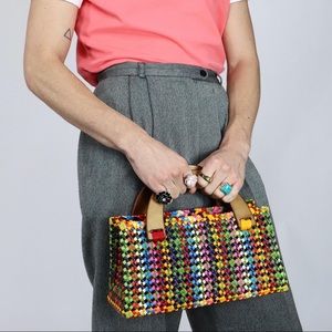 Woven Handbag Beautiful Color Way